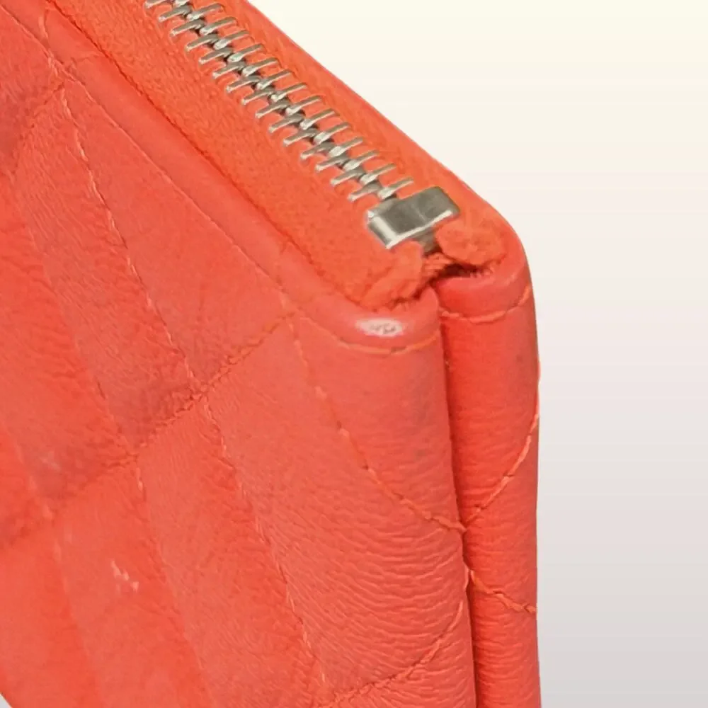 CHANEL small goatskin